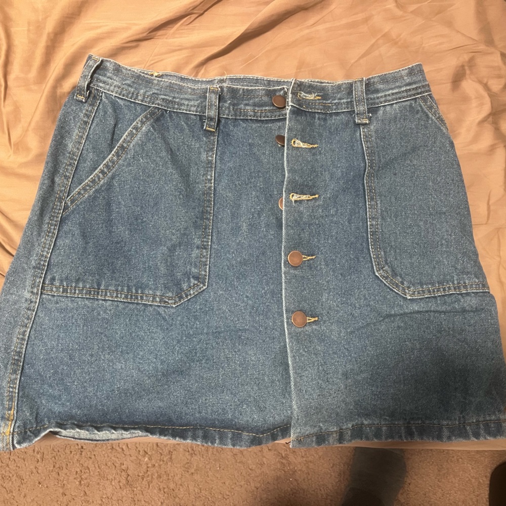 Cute Forever 21 Mini Jean Skirt